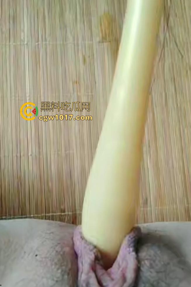 老阿姨偷听儿子操女友逼翻云覆雨，自己也发骚，用刷子头猛插老逼，用带毛的那头不是更爽吗！  第4张