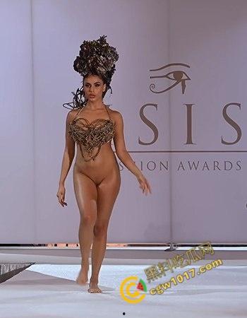 赤裸人肉T台狂肆绝伦！名模疯狂展示肉体，雪白胴体用猫步献上视觉大饱餐，美乳荡漾，宣告时尚之美！  第6张