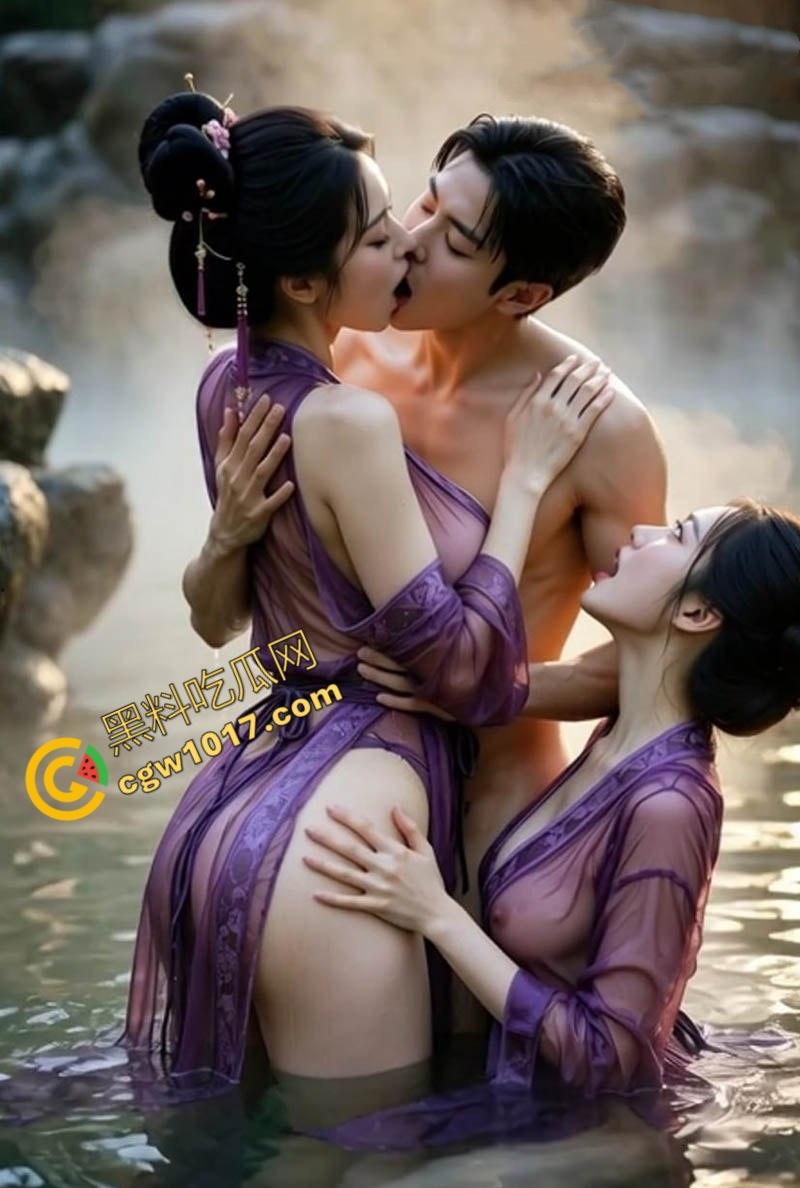 最强AI色图系列：后山温泉，仙气袅袅，弟子丰乳嫩穴，媚眼如丝，灵舌纠缠，诱人至极，令人心驰神往！  第2张