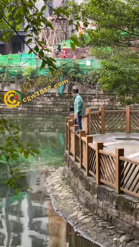 重庆湖边惊魂：绝望女子跳湖，勇敢路人生死救美，惊险拯救，揪心一刻，心跳加速，惊险刺激！  第1张