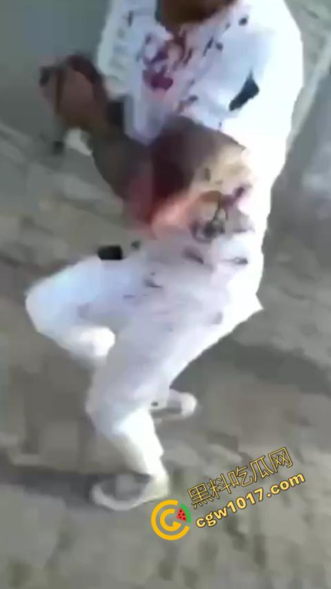 巷中血战：刀光闪烁，白衣男子求锤得锤，黑衣男子疯狂连刀，街头惊魂一幕，鲜血四溅，震惊全城！  第9张