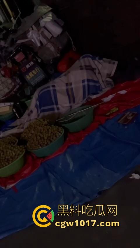 深夜摆摊过夜水果摊主街头做爱，路边铺张被子一盖跟老伴做爱，性欲也是够强的呀，小心点射，别把精液射水果上卖出去！  第7张