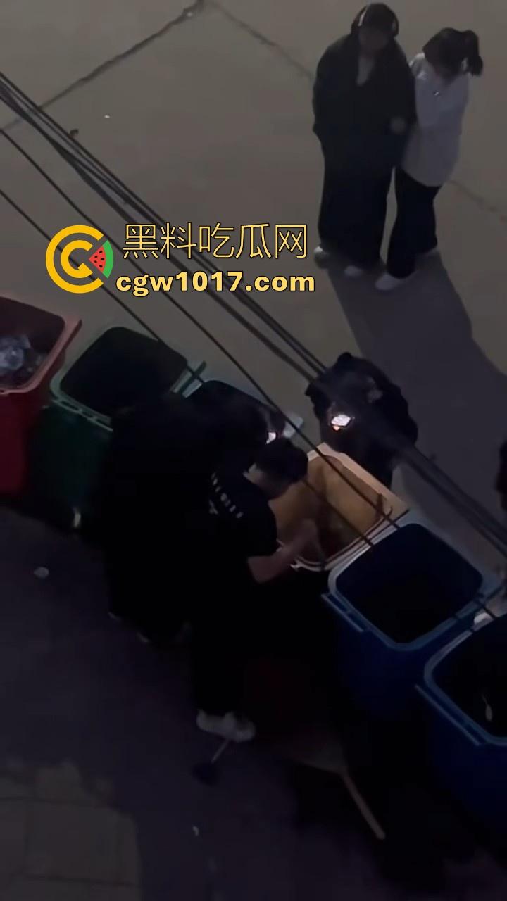 甘肃财贸职业学院学生虐狗事件曝光！把流浪小狗放到垃圾桶李用棍子猛捅，学生抖音扩散，多个账号被封禁！  第6张