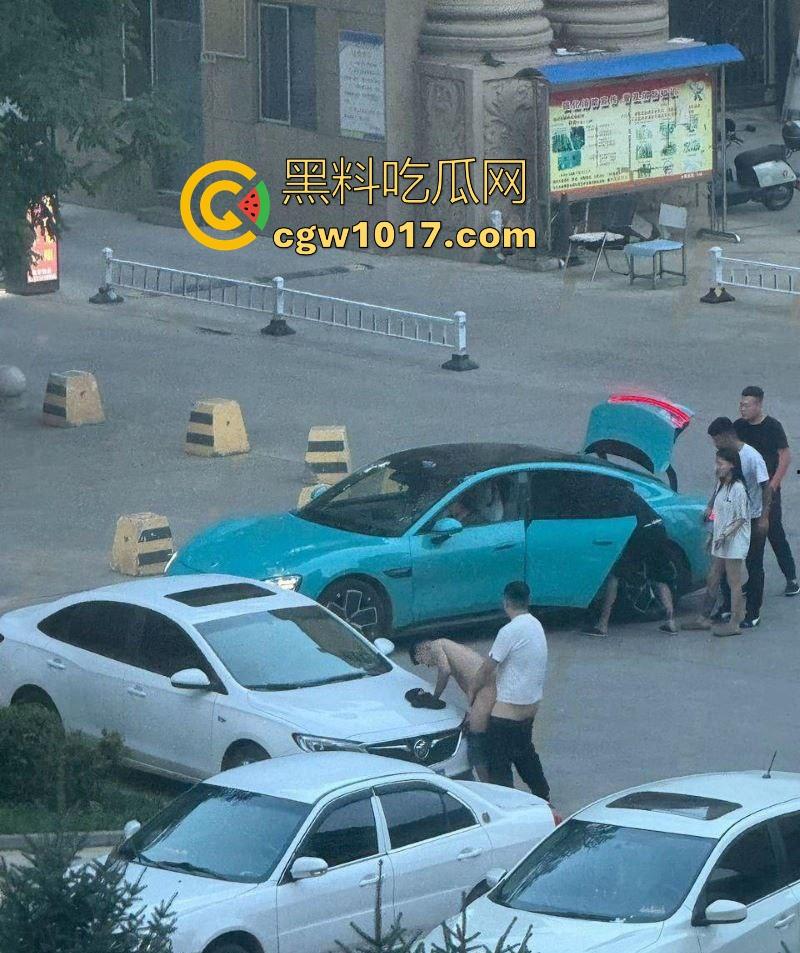 蓝色小米SU7男同野战视频曝光，光天化日俩男在车头大战，后入翘臀猛怼狂干，完全无视围观人异样眼光，小米SU7车震首选！  第4张