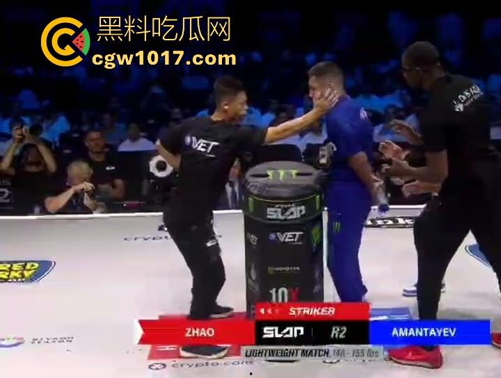 通背拳传人赵鸿刚参加UFC扇耳光大赛被对手KO！曾以为在耳光大赛上无敌的武功，没想到是这种下场，真是花拳秀腿！  第5张