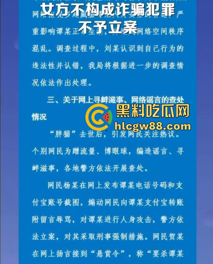 胖猫事件终于定性！女方不构成诈骗犯罪不予立案 但由此产生的94吨外卖垃圾该怎么处理呢？  第1张