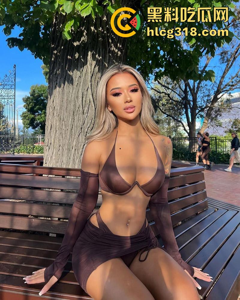 欧美风顶级身材模特【Atagram】，丰乳肥臀亚裔尤物，出轨金主分手后，被男友曝光性爱视频！  第1张