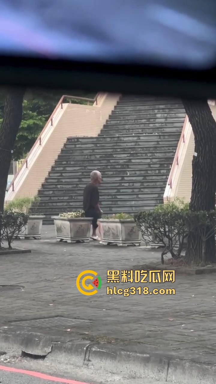 八旬老登公园门口在线打飞机，是不是看到有啥好看的啊姨啊，打得这么起劲，都快撸出火了！  第3张