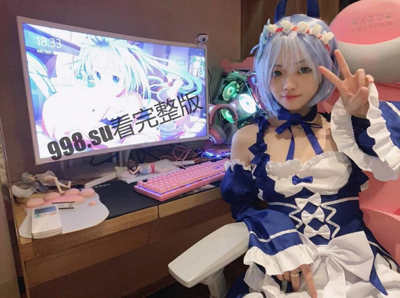 反差！新晋小网红 暴走小羊 看似清纯私下 JK 洛丽塔性爱极度淫荡反差  第2张