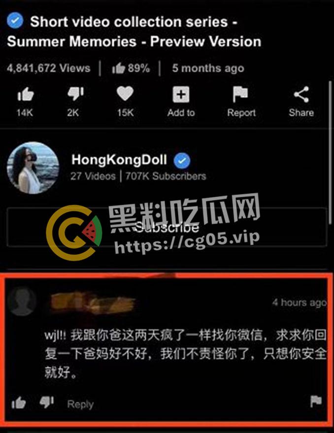 开盒黄圈顶流【玩偶姐姐】【 HongKongdoll】 本名【王佳乐】和跑路的前男友 神仙女菩萨  第9张