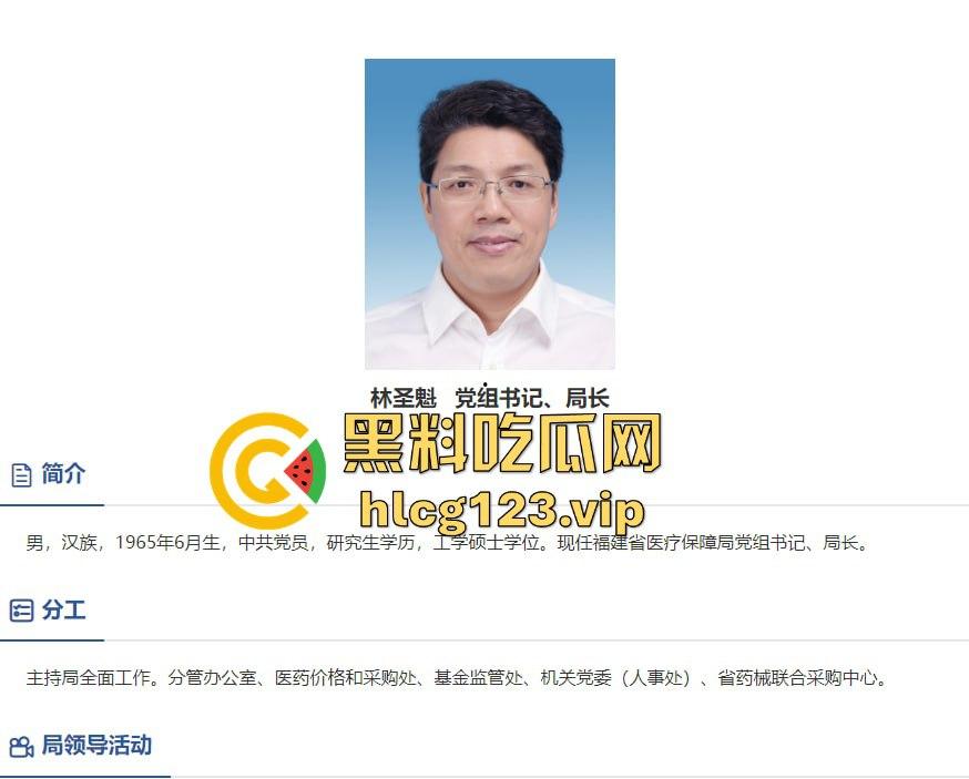 福建医保局局长【林圣魁】9楼跳楼惨死！卫健委三巨头全挂，高官跳楼潮又来了？  第2张