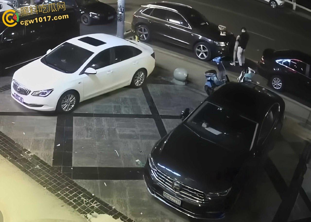 酒醉男女深夜在马路边，众目睽睽之下直接开始野战模式，饥渴母狗跪地口交，趴在引擎盖上掀裙后入打桩！  第6张