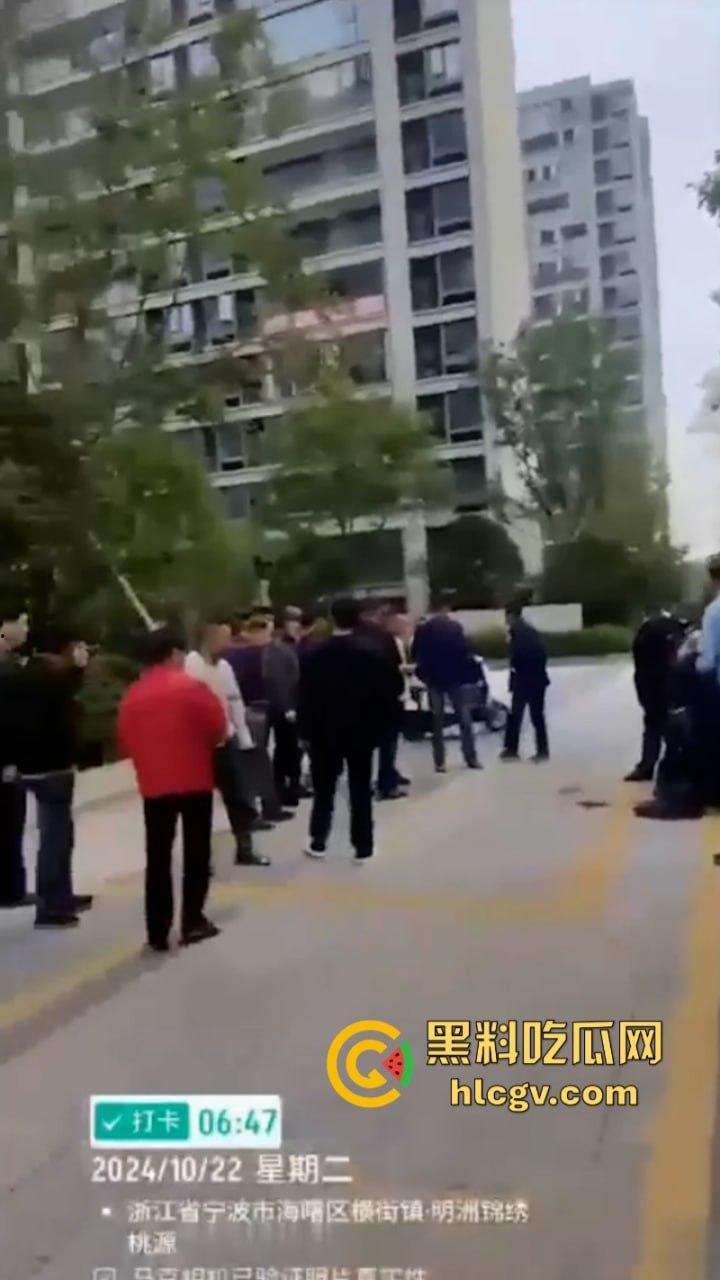 宁波海曙区一女子送孩子上学路上被人追砍 孩子的身受数刀 视频直击血腥现场  第6张