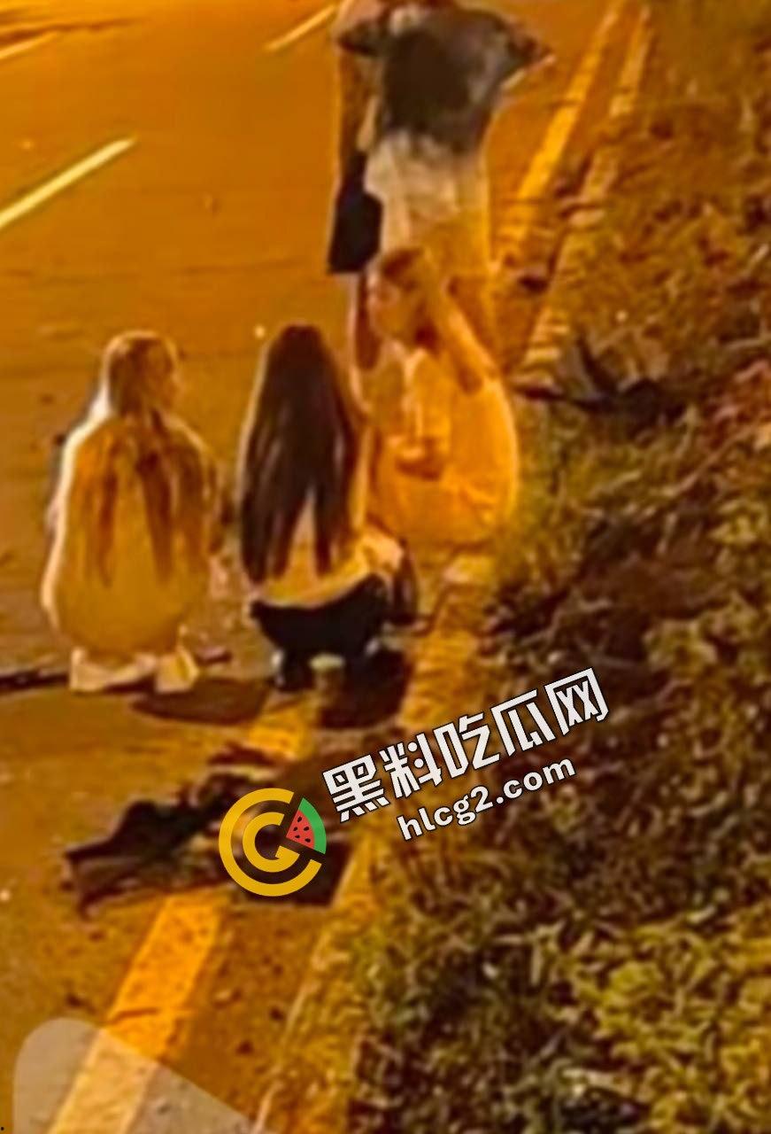 三亚3位小仙女 租法拉利跑车出车祸 后胎撞飞数米 唯一一台法拉利sf90报废  第5张