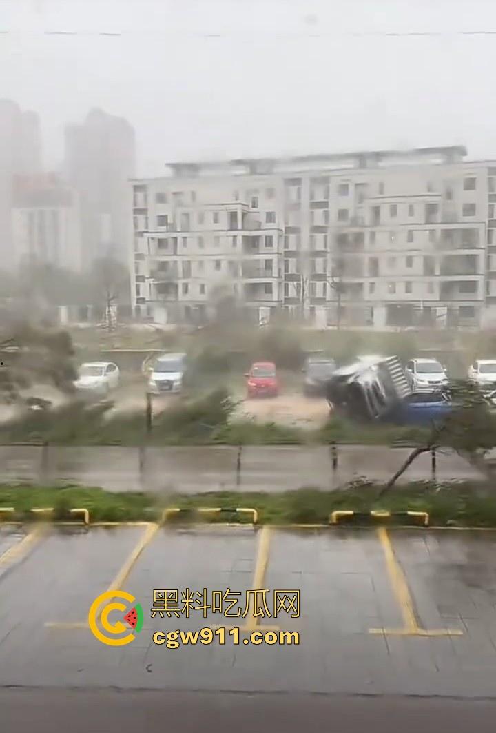 最强的超级台风【桦加沙】登陆阳江后的真实状况，到处都是被吹到的树玻璃，人类在大自然面前是多么渺小啊！  第11张