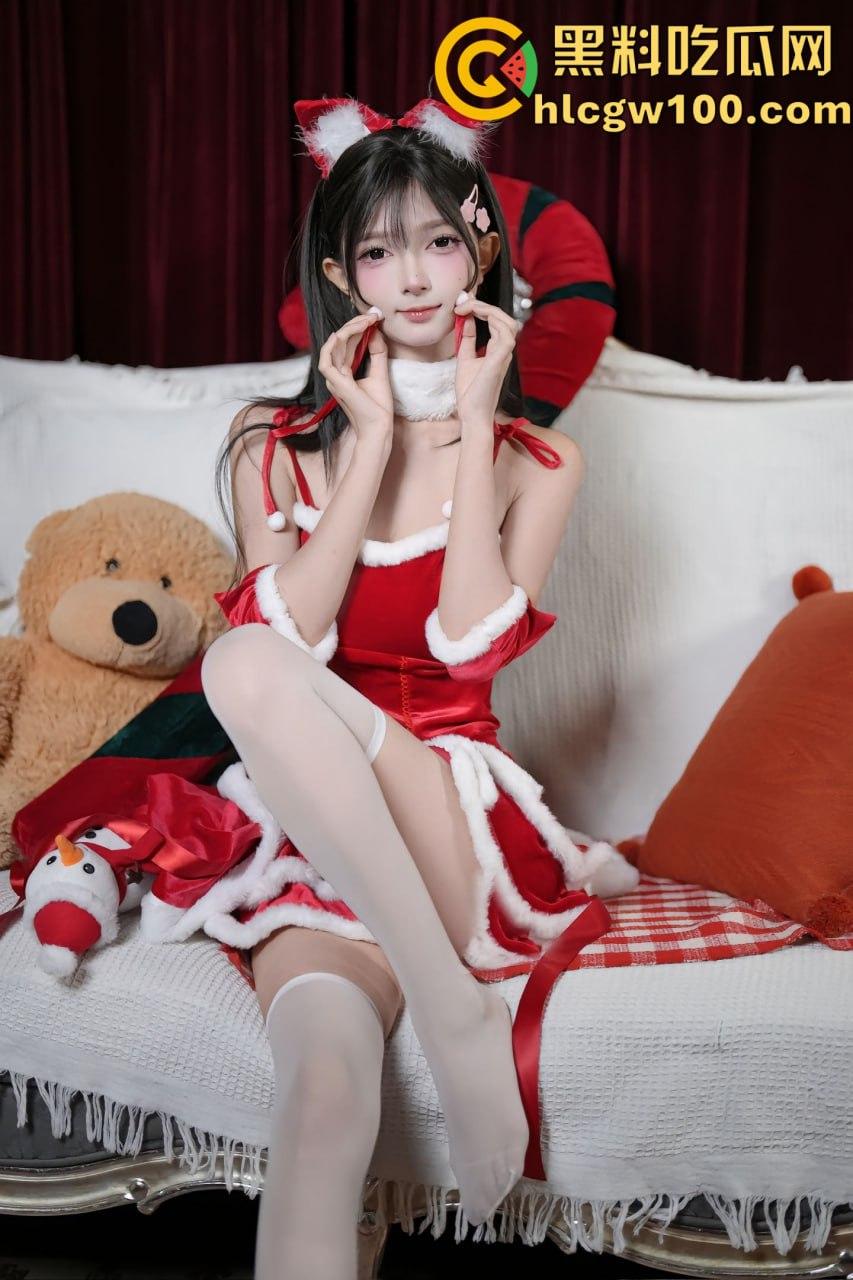 昨晚圣诞夜全员骑鹿 圣诞炮王排行榜火辣出炉 骚气红装妹子一边抽烟喝酒一边操B，礼物湿得发亮！  第13张