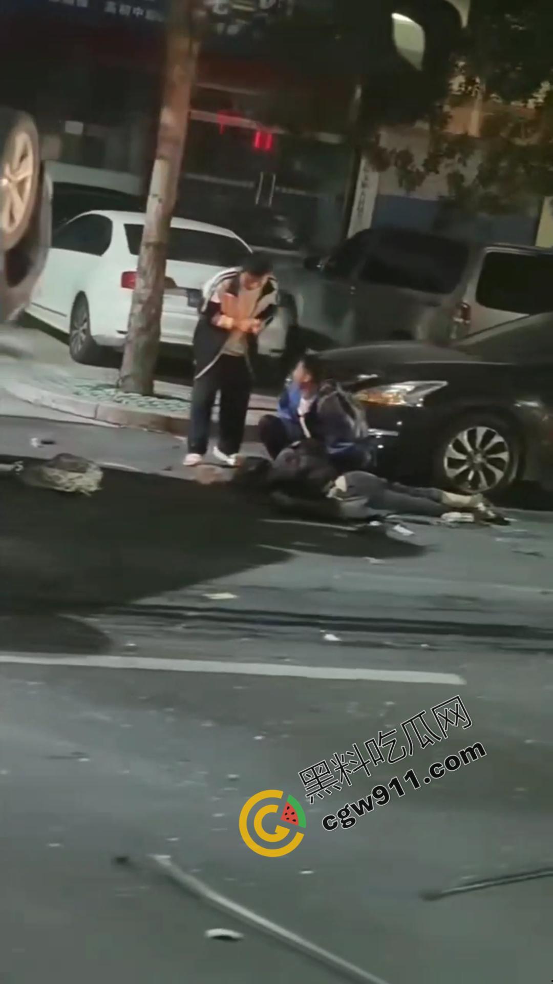 山东聊城酒驾惨祸！一夜间造成8死1伤惨烈场面，路面染血惨不忍睹，令人们悲痛欲绝。  第9张