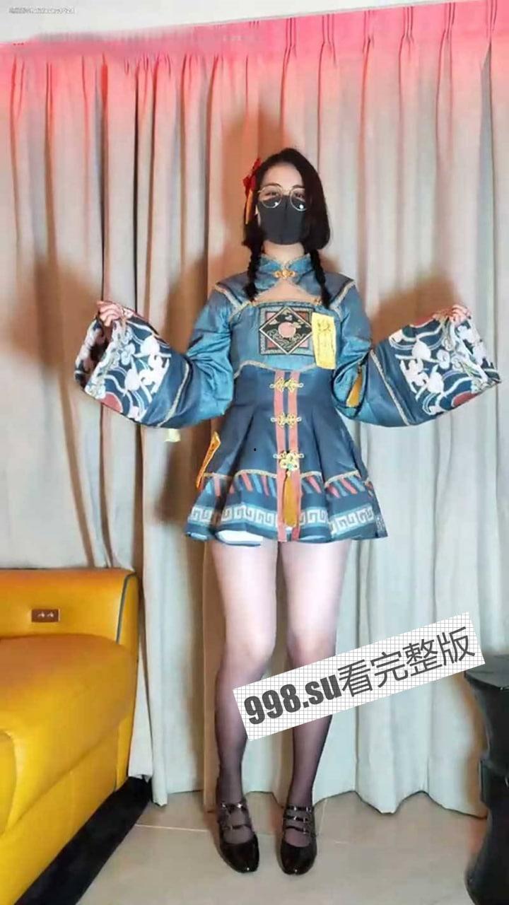 奶咪 Naimi 年终新作 广袖流仙裙高配露肉版 肛塞肉穴 附圣诞特辑、电竞少女及僵尸少女  第6张