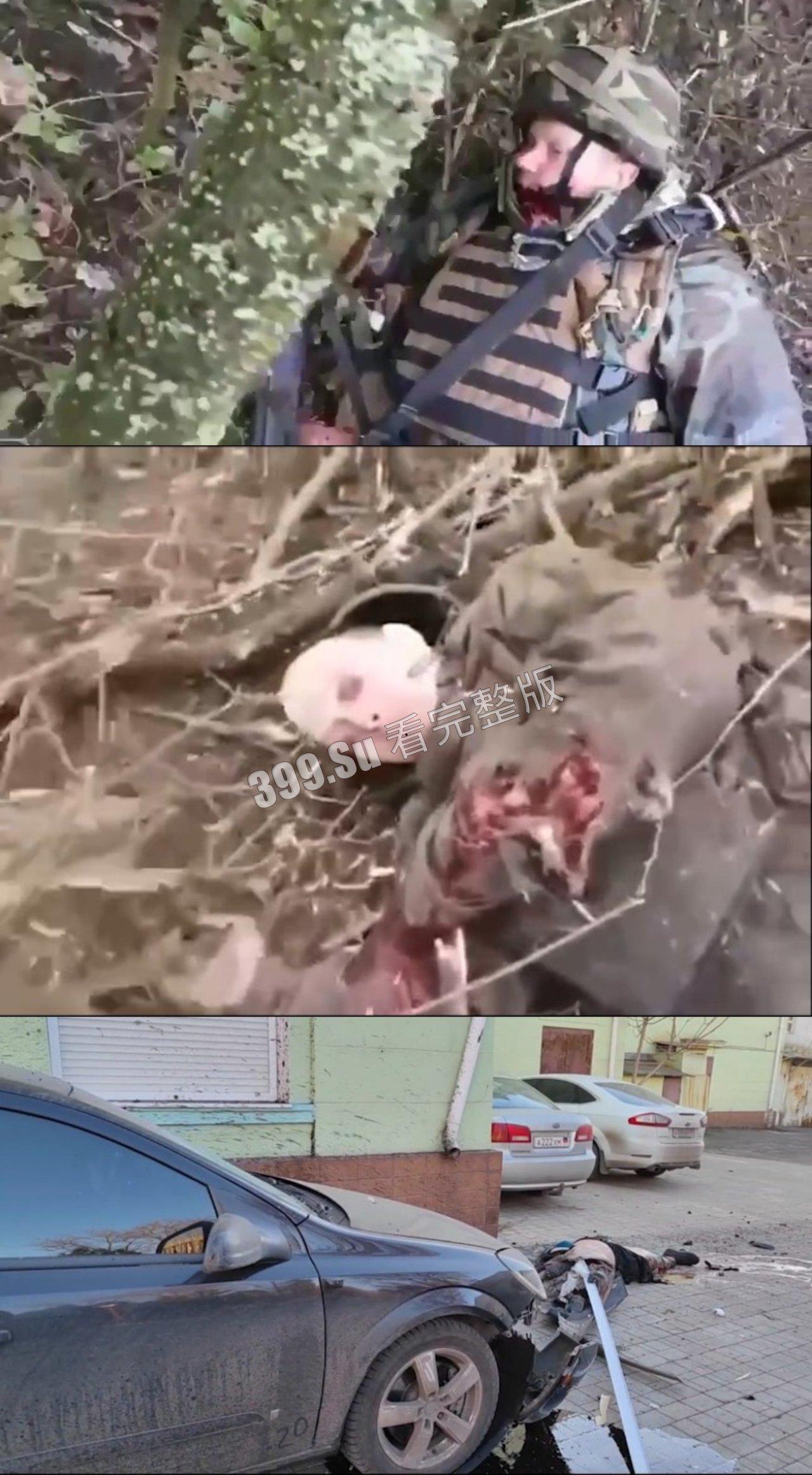 俄乌战争第一视角实录合集  现场只能用惨烈来形容 能留全尸的便算是幸运了 心理承受能力低的瓜友 勿点！！ 第3张