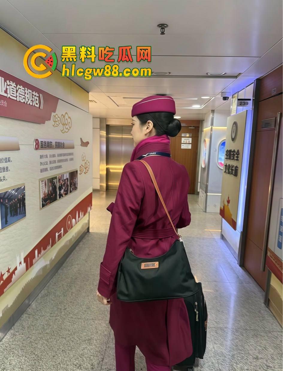 南航空姐『李梅』被大佬调教成空中性奴，飞行前真空服务顾客，航程中厕所抠逼自慰，下机还要穿制服接着干！  第13张